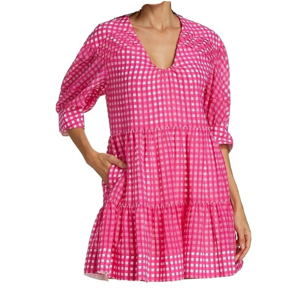 NWT Tanya Taylor Cayla Pink Dress L